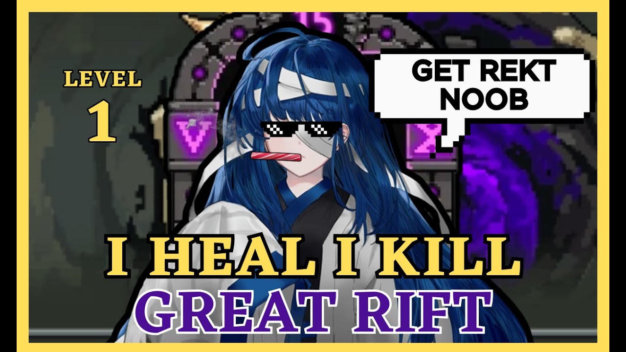 HEAL TO DEATH! Clear The Great Rift with Yeon (GOOD FOR BEGINNERS) [ King God Castle)