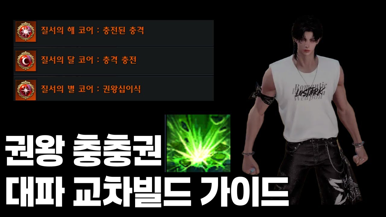 권왕 충충권 대파 교차빌드 가이드 [로스트아크]