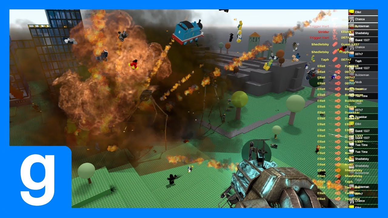 Garry's Mod: I Show My Friend the Lambda Players for the First Time!