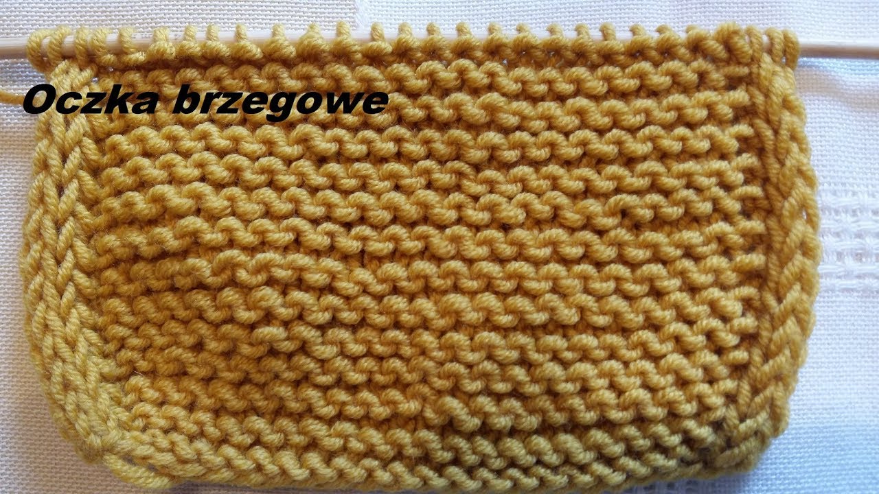 0209*PORADY DZIEWIARSKIE*Pomoc w dzierganiu na drutach*3 oczka brzegowe*