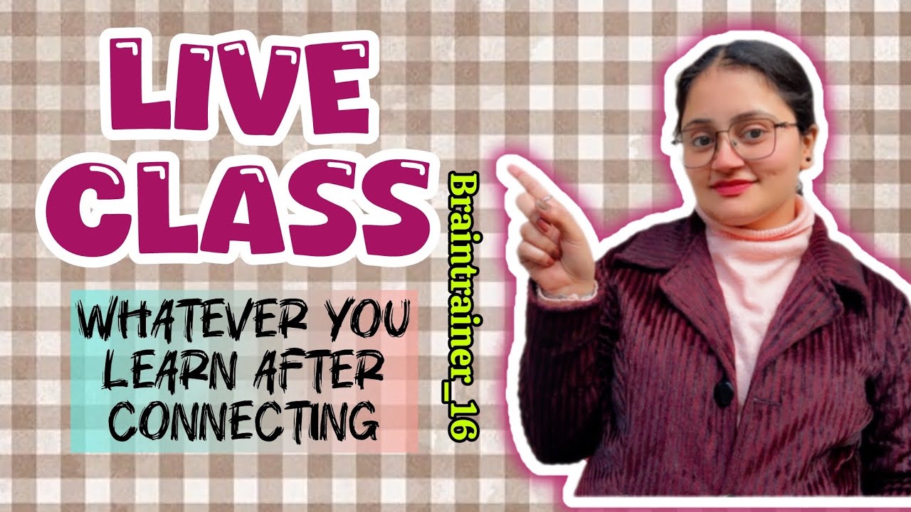 Brain trainer With Mansi is live