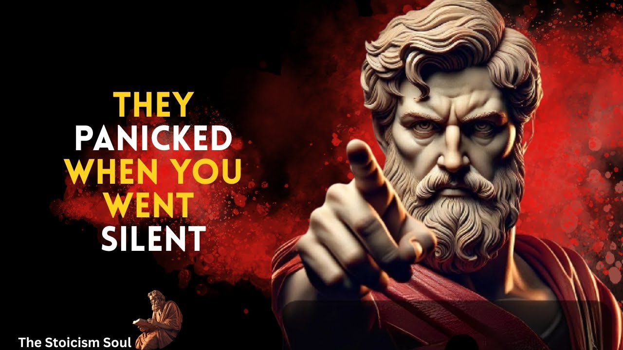15 Stoic Lessons That Make You Untouchable-They Panicked When You Went Silent  |The stoicism soul|
