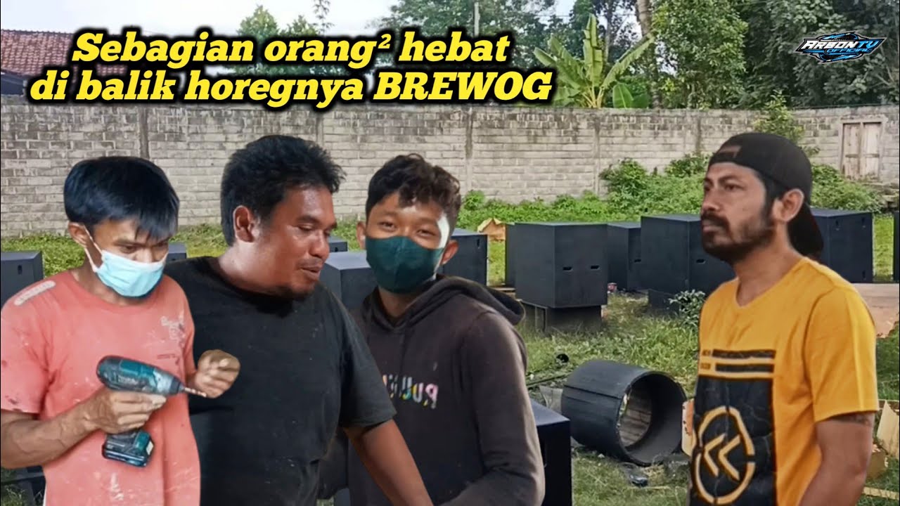 Orang&sup2; Hebat Di Balik Pembuatan Box Brewog Audio