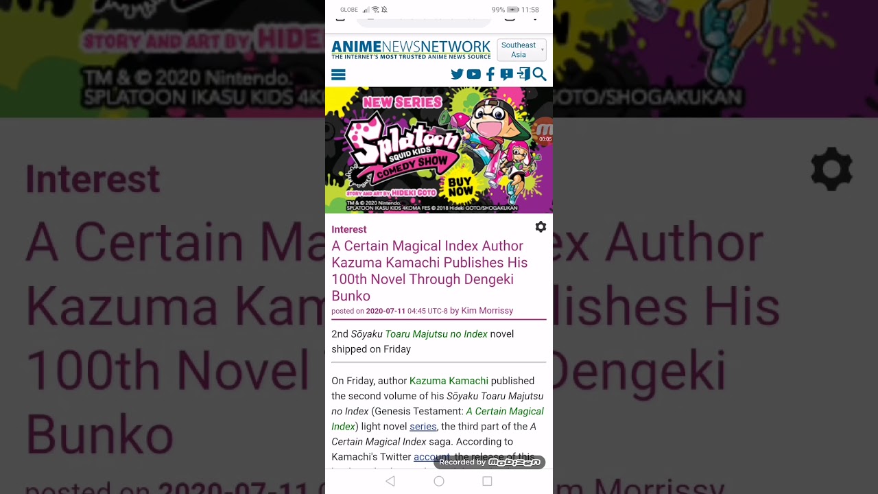 A Certain Magical Index Author Kazuma Kamachi Publishes His 100th Novel Through Dengeki Bunko
