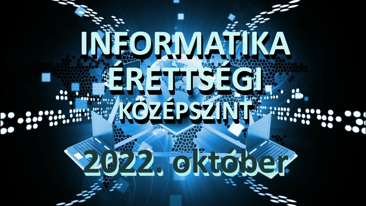 Informatika érettségi középszint 2022. október prezentációkészítés