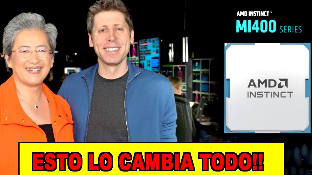 🚨🚨 ESTO LO CAMBIA TODO!! OPENAI Y AMD SE ALÍAN!! ACCIONES AMD +25% COMPRAR ACCIONES AMD AHORA?