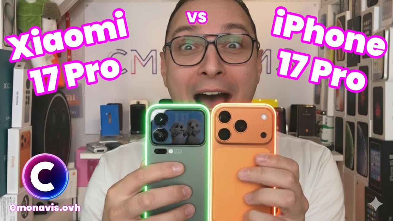 Xiaomi 17 Pro vs iPhone 17 Pro