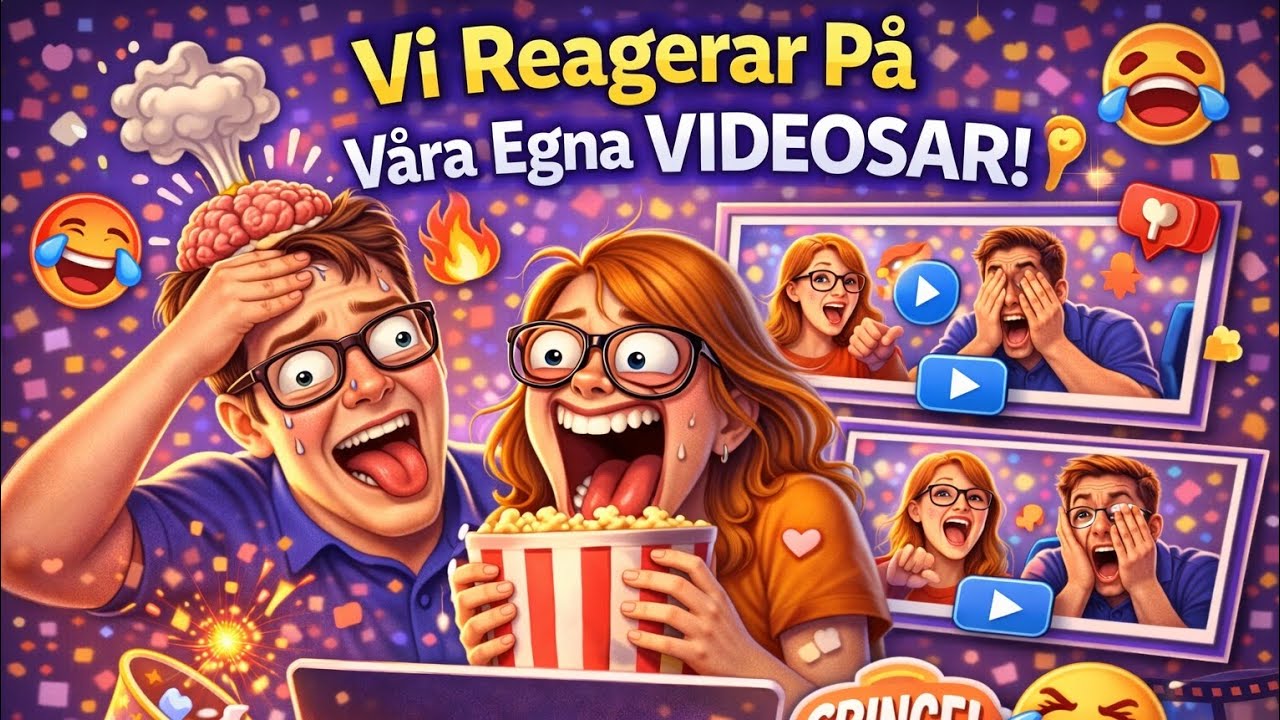 Vi reagerar på våra egna videos 
