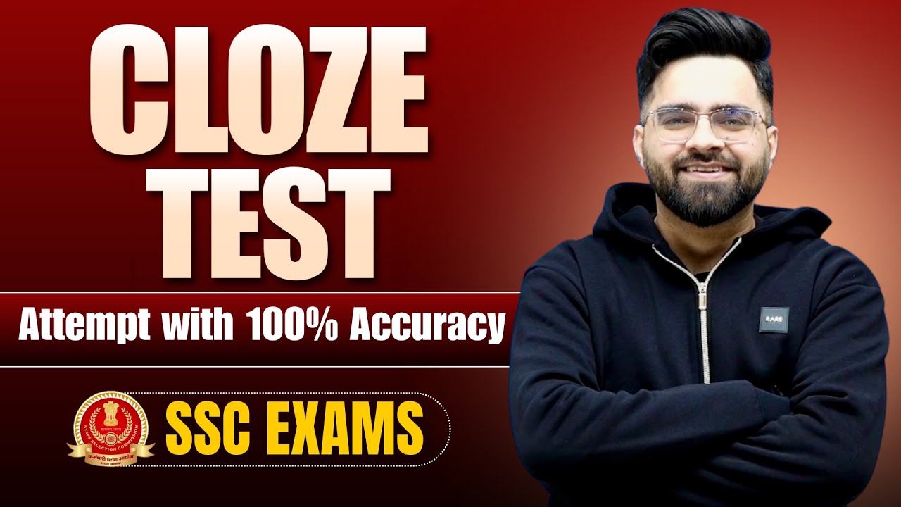 Cloze Test English Grammar | SSC Exams 2025 | English For SSC CGL, CHSL, CPO | Tarun Grover