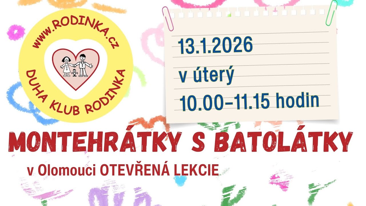 Montehrátky s batolátky v Olomouci | Ukázka otevřené lekce Montessori 🌈