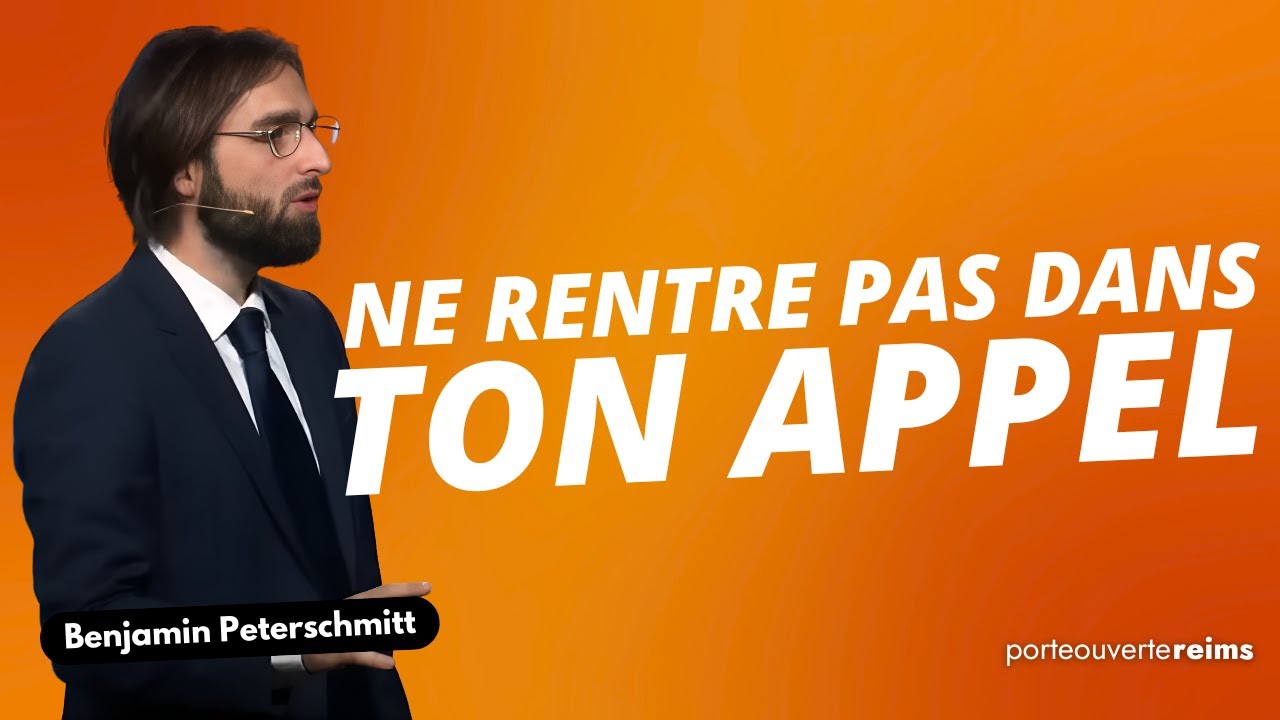 Culte en direct : Ne rentre pas dans ton appel - Benjamin PETERSCHMITT - 03/04/2022 - Porte ouverte