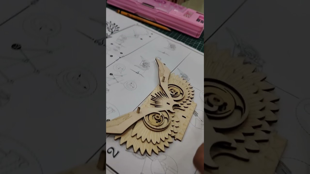 Owl Storage Box [ DrEYPEI on 3D Puzzle + Engineering Assembly & Skills Training ] 