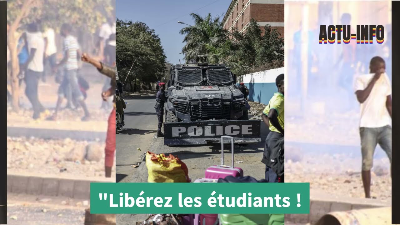 UCAD en CHAOS : 3 Leaders Étudiants Toujours en Garde à Vue – Injustice ou Enquête