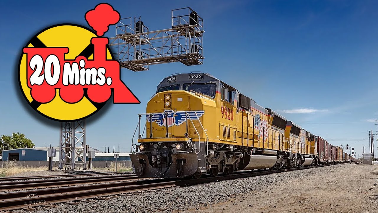 Old MacDonald Had A Train, I Love Toy Trains, (20 Minutes of Trains, Machines, and Songs for Kids!)