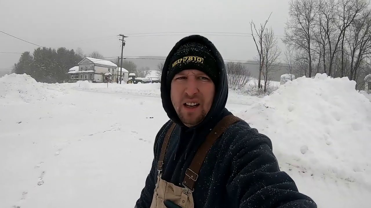 40 Inches Of Snow Overnight