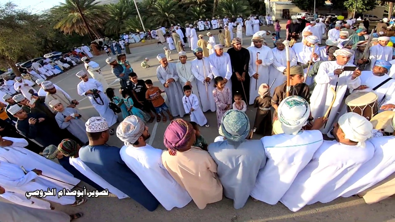 فن الرزفة من  الفنون التراثية الشعبية العُمانية الأصيلة بولاية الحمراء