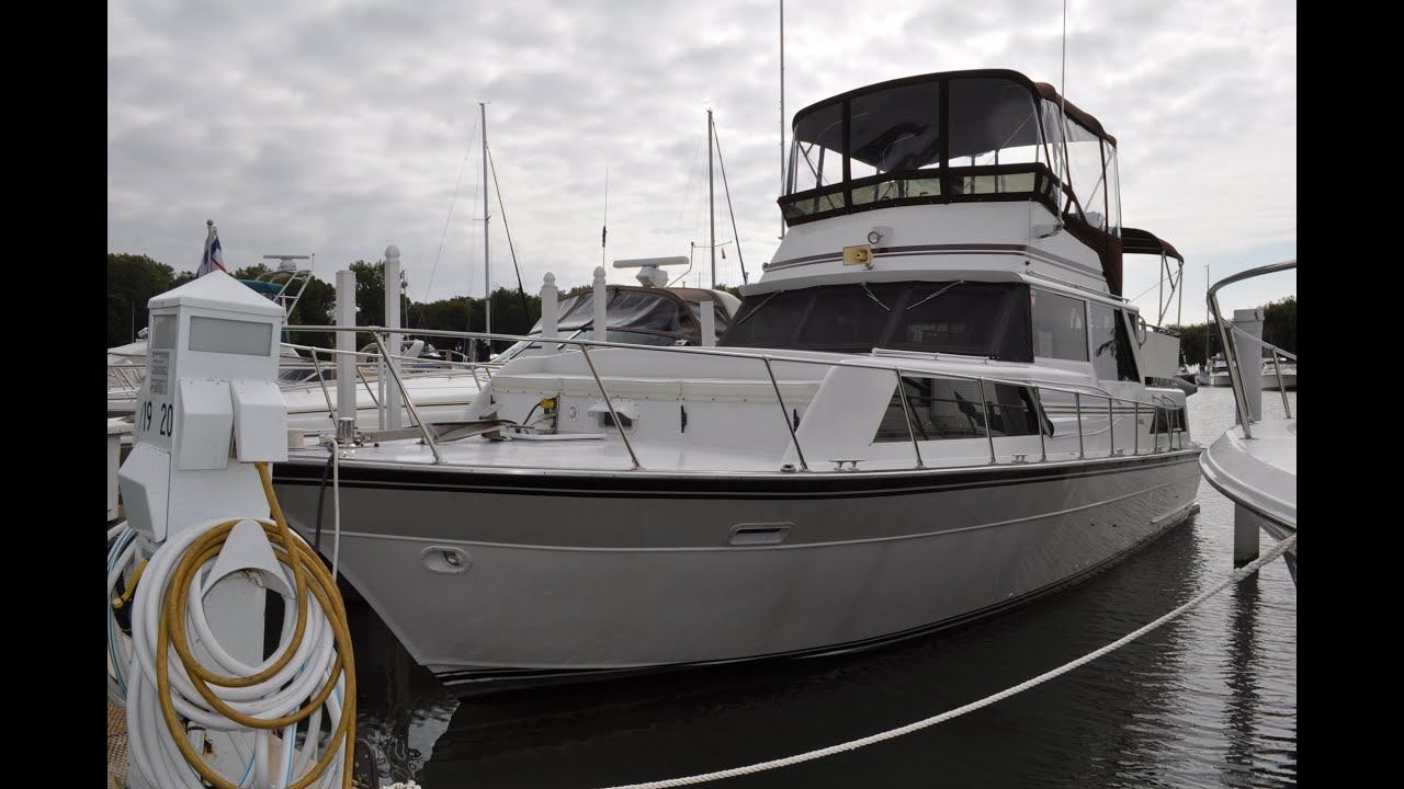 37 Marinette Double Cabin Fly Bridge -- SOLD