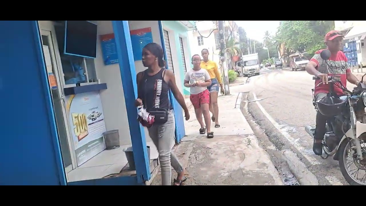 A walking tour of local Cabarete, Dominican Republic