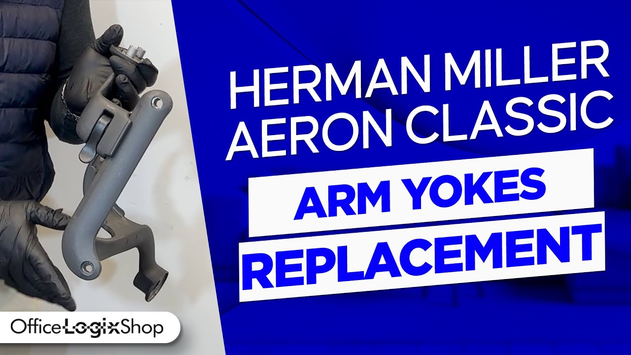 Как заменить подлокотники на кресле Herman Miller Aeron | Пошаговое руководство