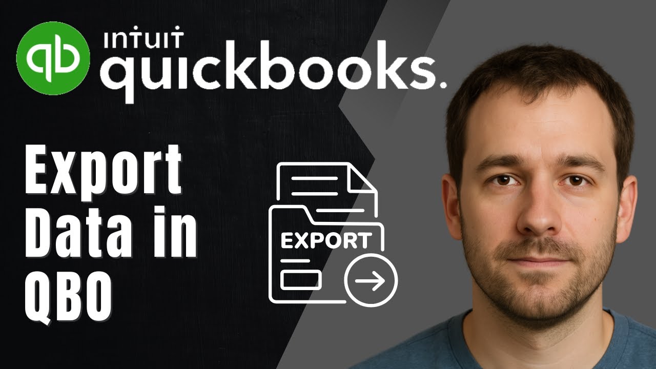 How to Export Data in QuickBooks Online (2025 Tutorial)
