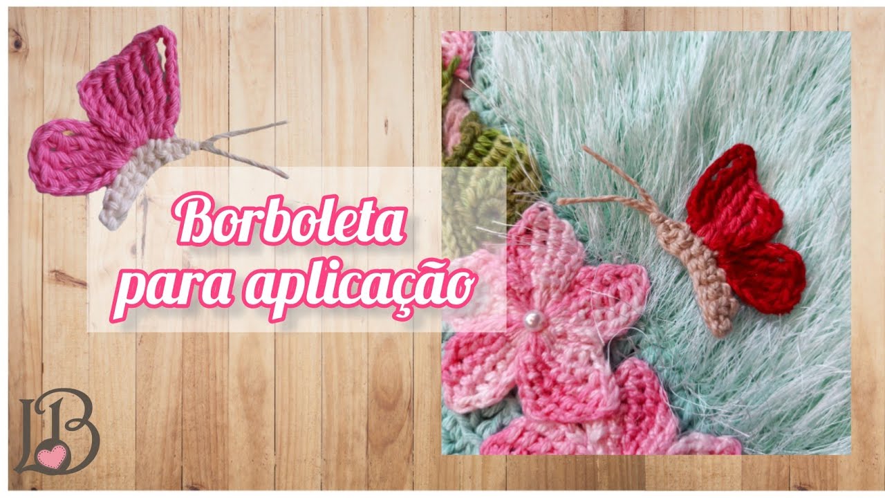 Borboleta para aplicação - asa fechada 🦋 