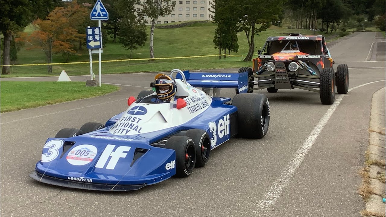 妙高ヒルGP　2024年10月ハンドメイドタイレル激走！