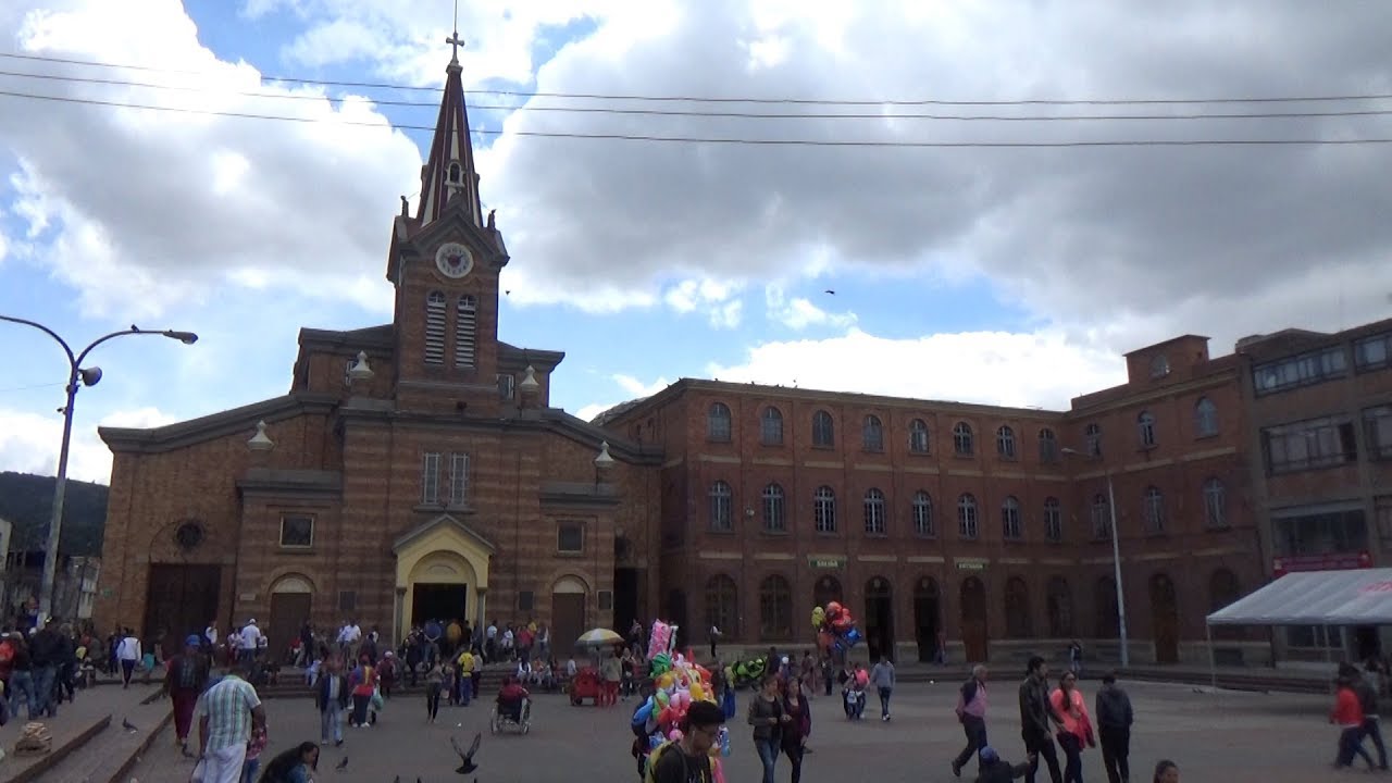 Iglesia del Divino Niño en el Barrio 20 de Julio en Bogotá.