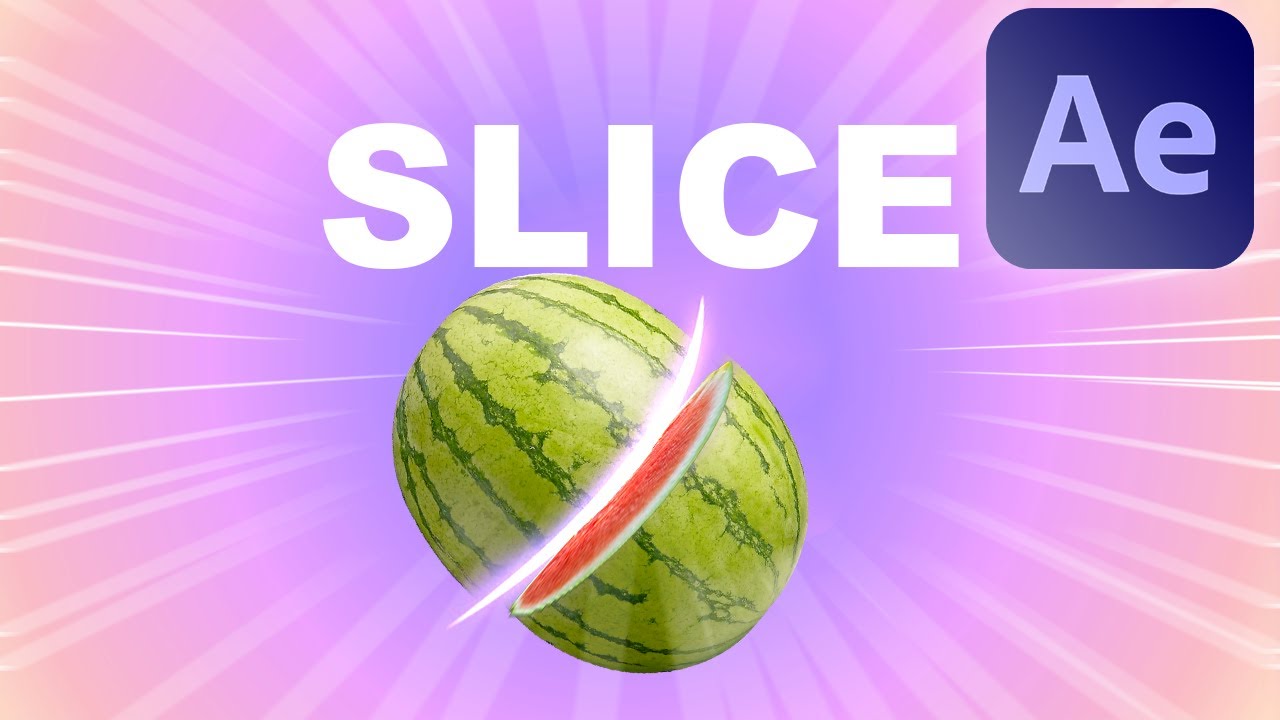 How to Slice Something in Half in After Effects - Quick Tutorial