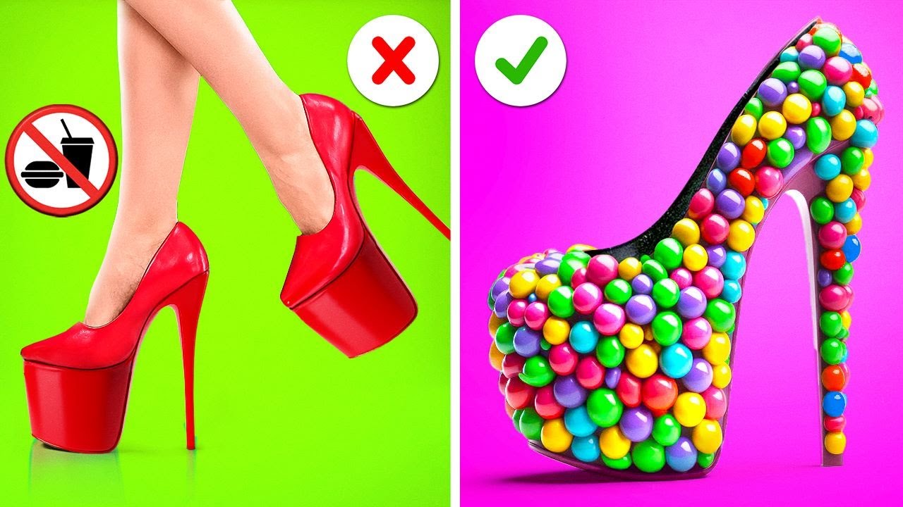 ESSEN IST NICHT ERLAUBT || Essen & Make-up überall hinschmuggeln! Seltsame Tricks von 123 GO! SCHOOL