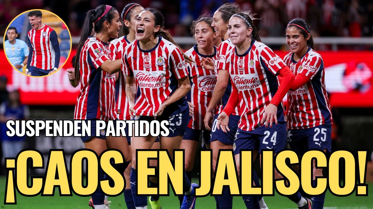 🚨 ¡CAOS en JALISCO: CHIVAS suspende PARTIDOS de FEMENIL y TAPATIO! 🚨