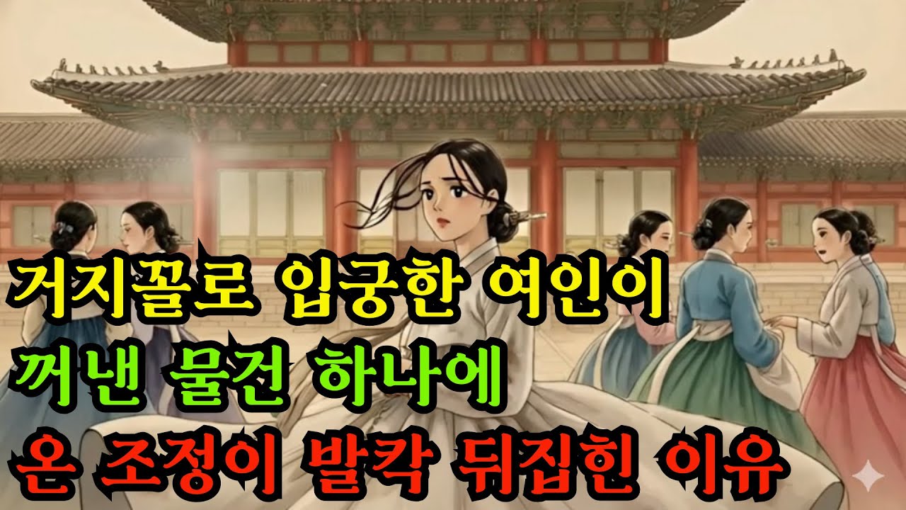 역적이 되어버린 몰락한 집안의 딸, 조선의 국모가 되다.ㅣ야담 옛날이야기 오디오북 수면동화 전설 민담