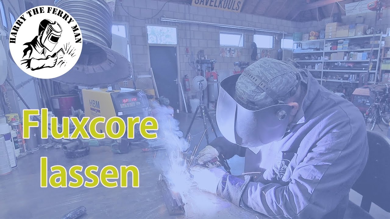Gasloos lassen met fluxcore is gelukt!