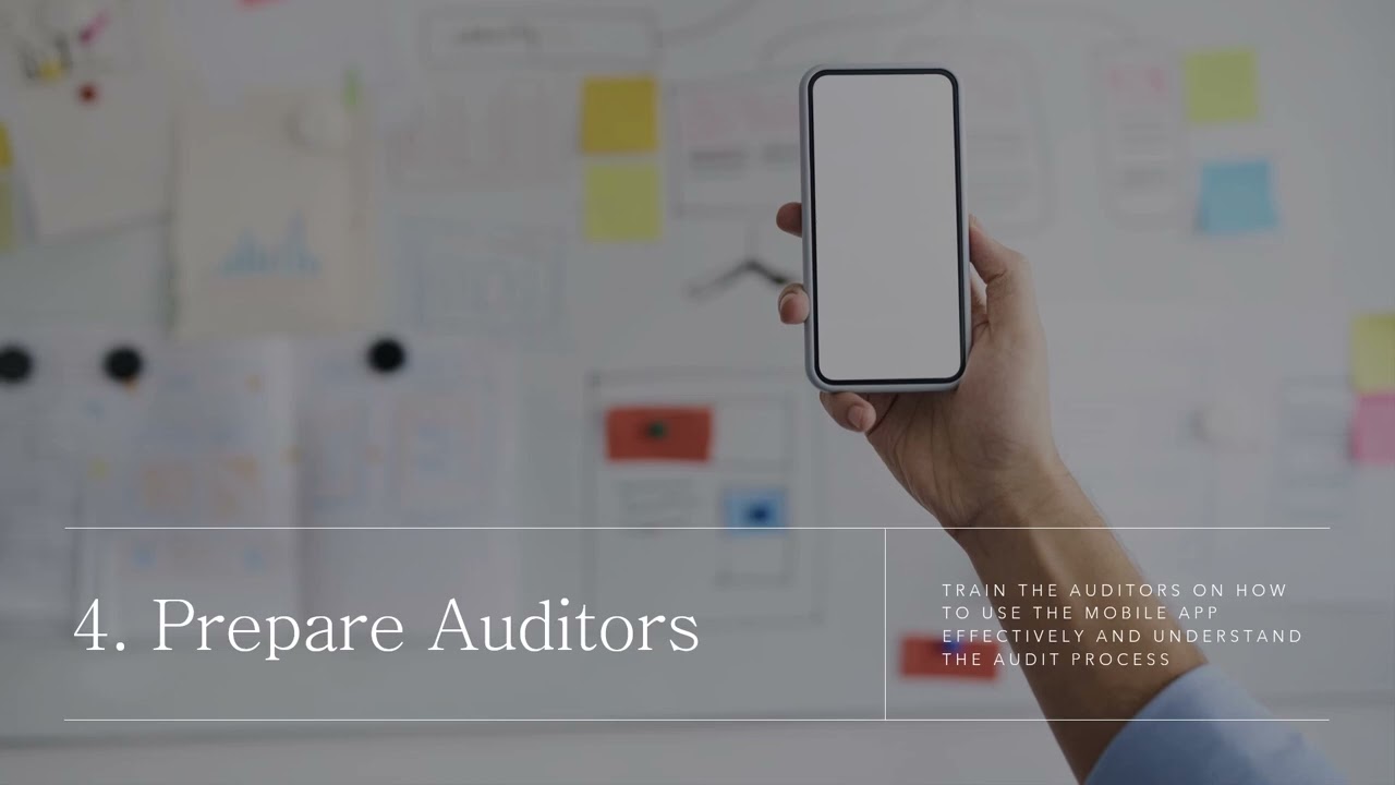 Pharmaceutical warehouse audit using eAuditor Audits & Inspections