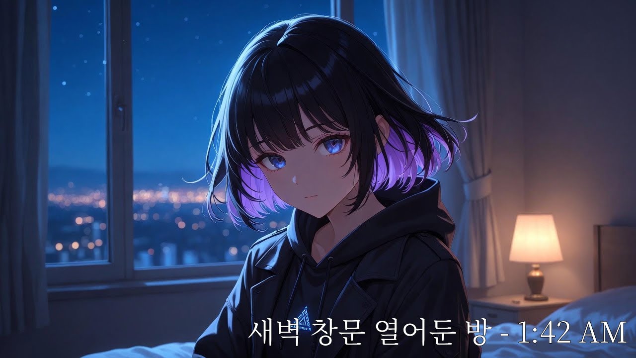 「Playlist」새벽 창문 열어둔 방 - 1:42 AM