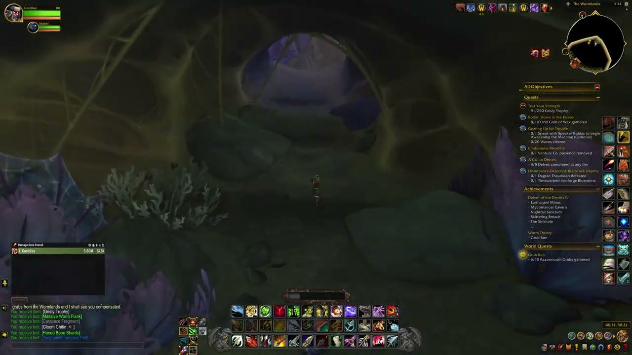Worm Theory: Grub Run