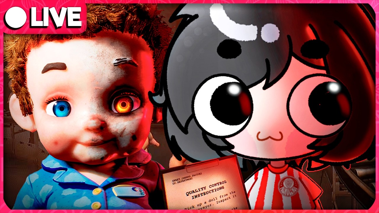 UMA FÁBRICA DE BONECAS ASSOMBRADA! - [VTUBER-BR]