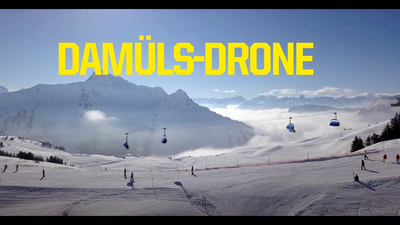 Epic Drone Video of Skiing in Dam&uuml;ls, Austria