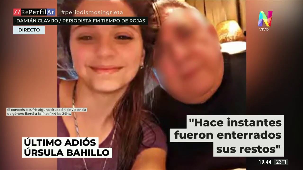 Femicidio en Rojas: la familia despidió los restos de Úrsula Bahillo