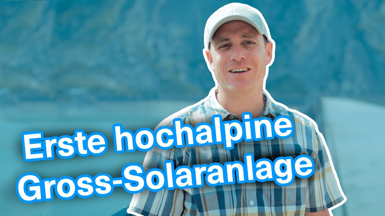 Hochalpine Solar-Grossanlage Albigna: Projektleiter Daniel Bürgler gibt Auskunft | ewz.energie
