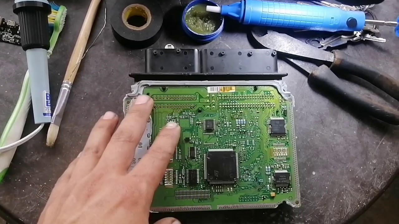 Reparaci&oacute;n de computadora kia rio 2010 el auto no encend&iacute;a