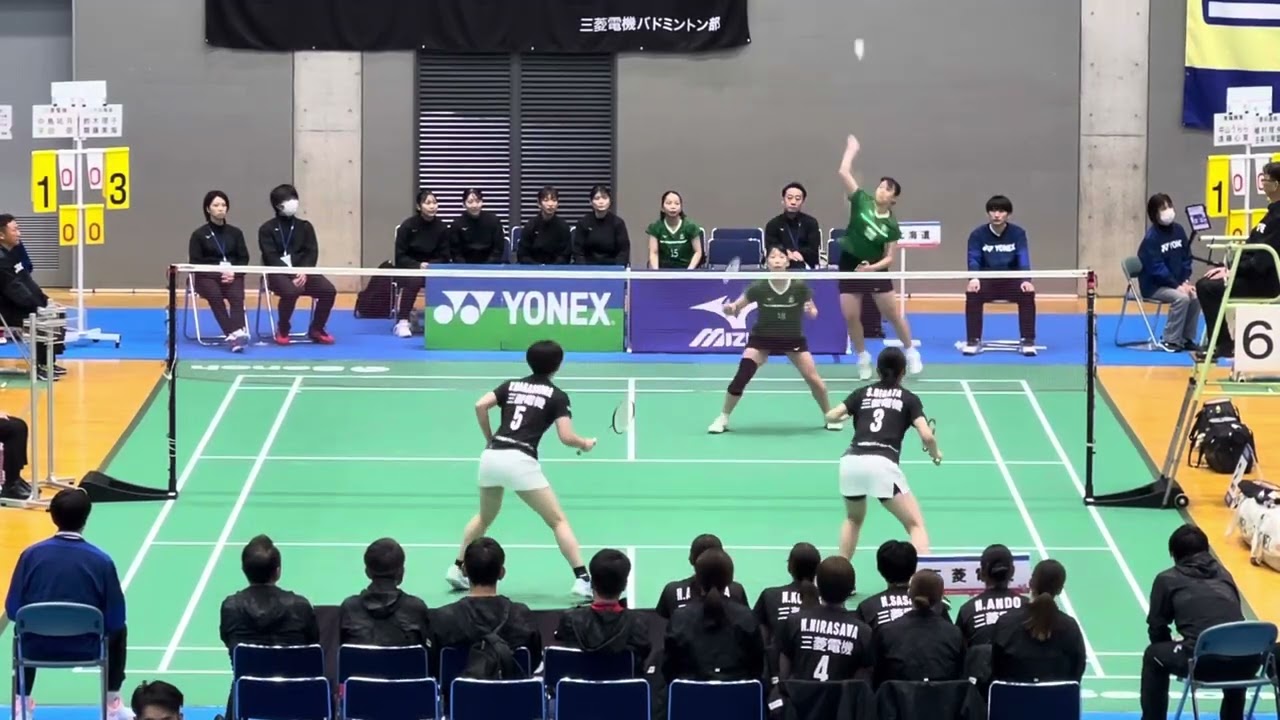 JR北海道vs三菱電機  SJリーグⅡ　黒石大会第三回戦　女子