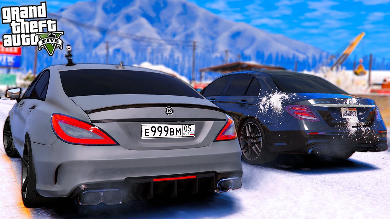 ОПЕРСКАЯ ЕЗДА В GTA 5 - MERCEDES CLS63 ПРОТИВ MERCEDES E63 AMG! КТО ПОБЕДИТ ЭТУ ГОНКУ!? 🌊ВОТЕР