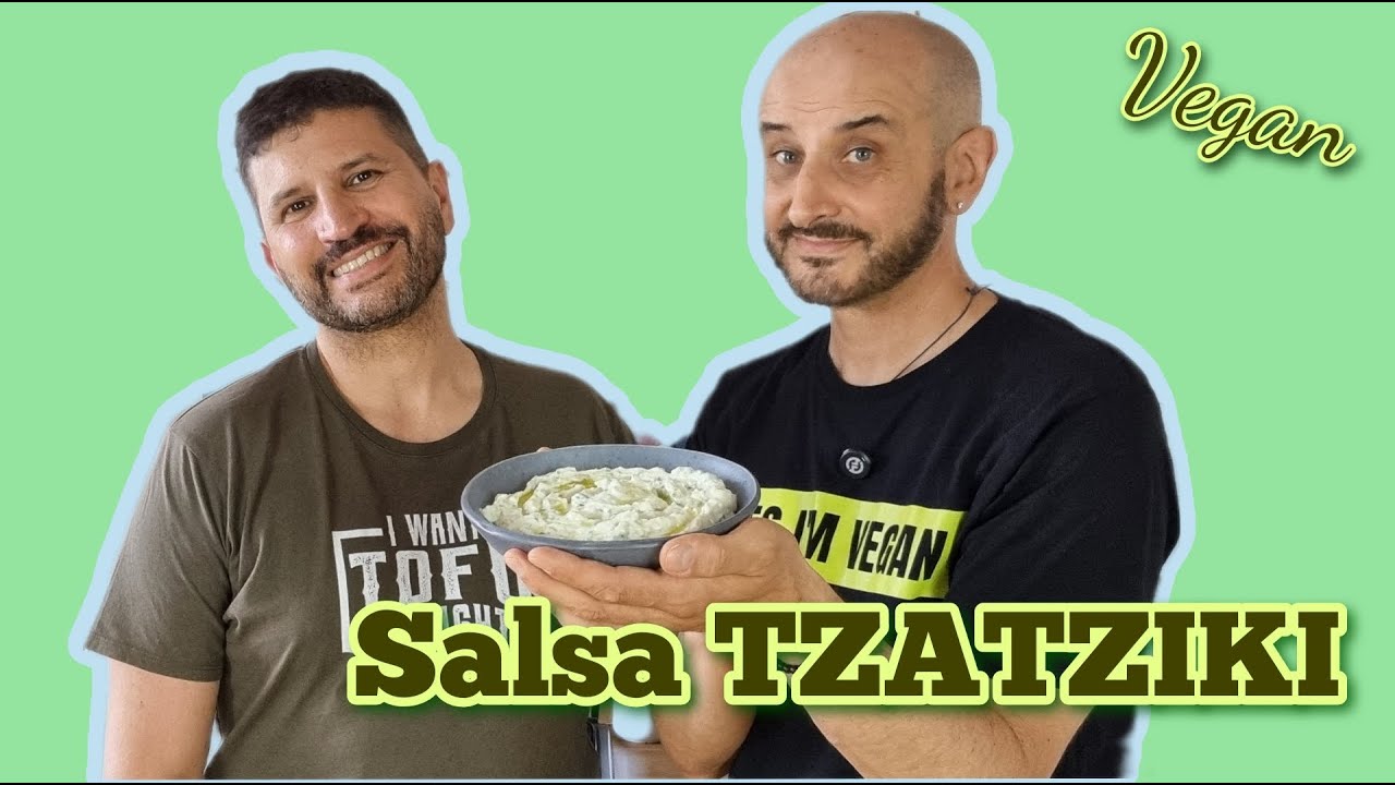 Salsa Tzatziki in versione vegana. Ricetta facile e veloce