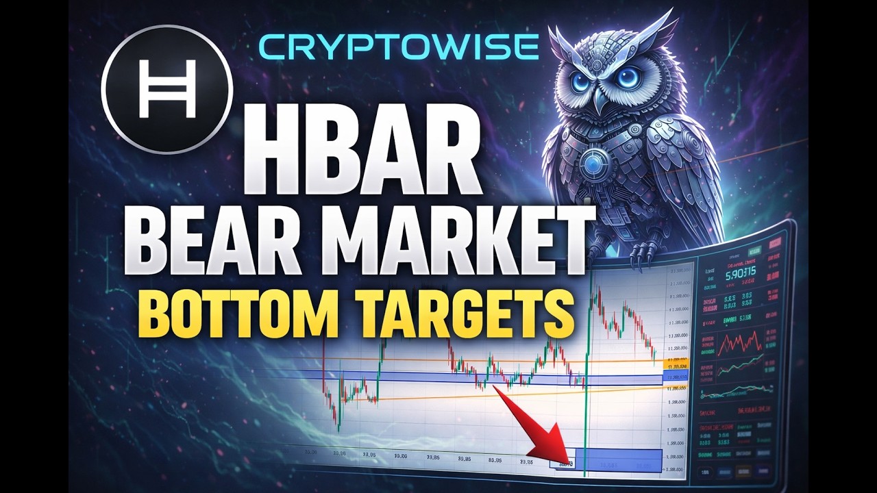 HBAR(Hedera)  bear market bottom targets + Crash not finished yet! + accumulation zones