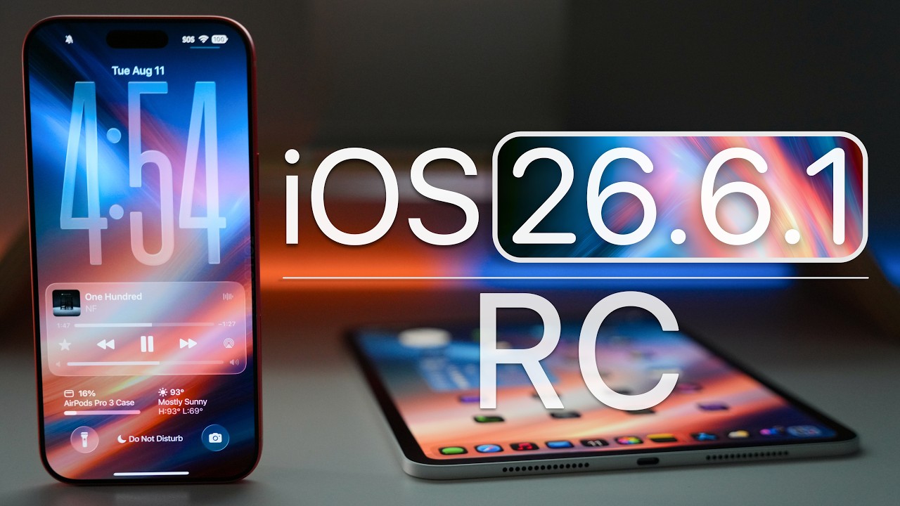 iOS 26.6.1 RC is Out! - What's New?