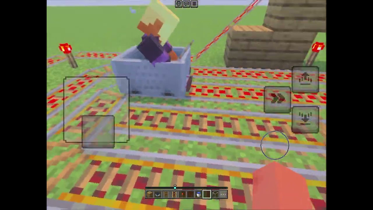 Play Minecraft and Finishing our roller coaster 