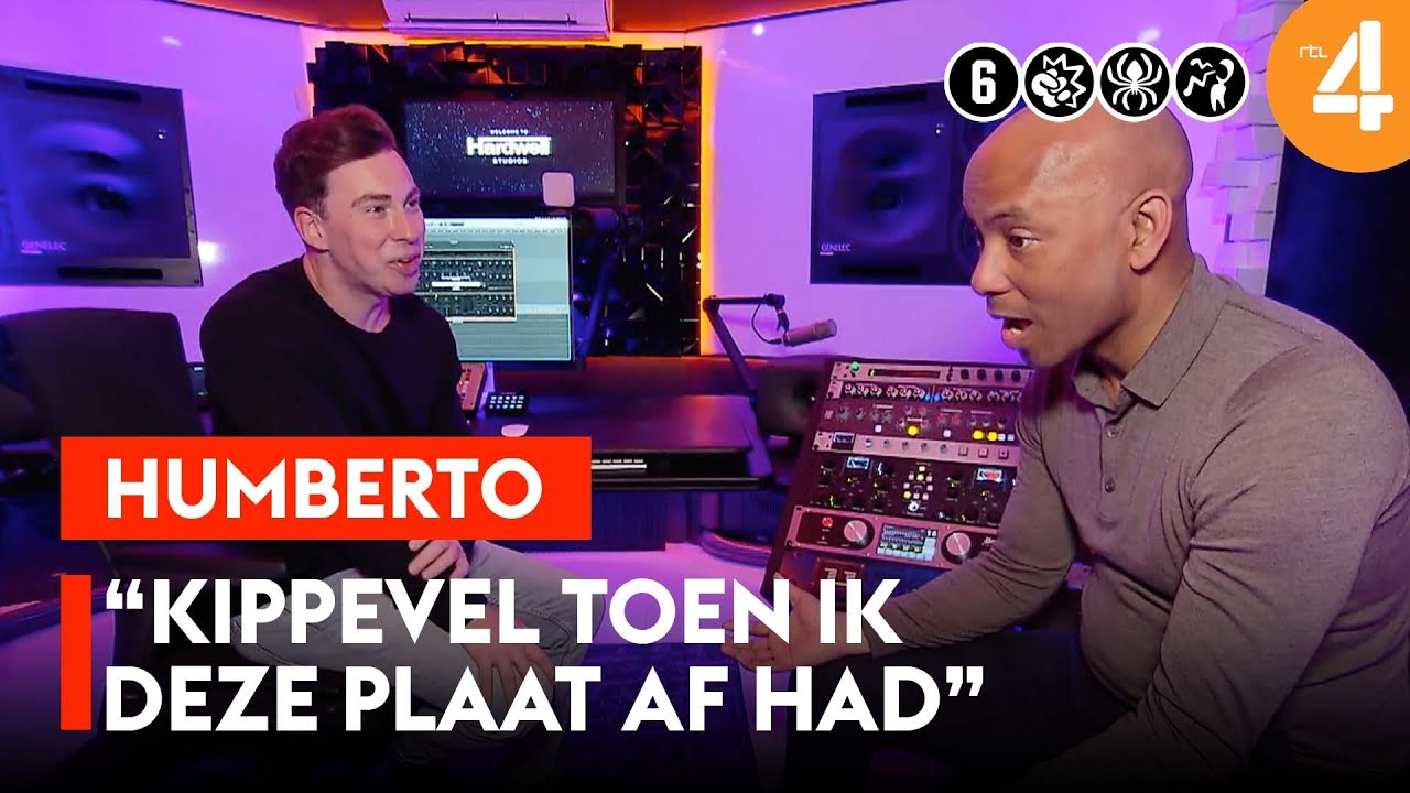Uniek inkijkje in thuisstudio van HARDWELL | HUMBERTO | RTL Talkshow