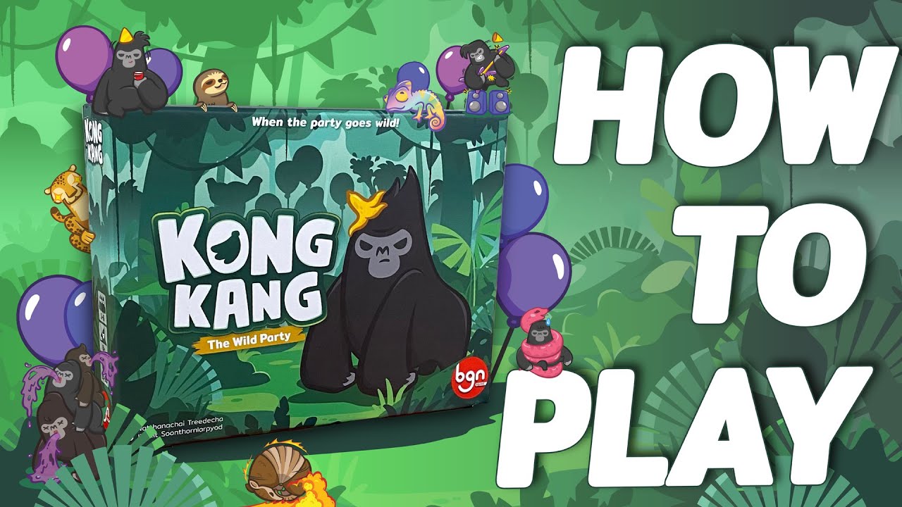 BGN บอร์ดเกมไนท์  KONGKANG - How to Play