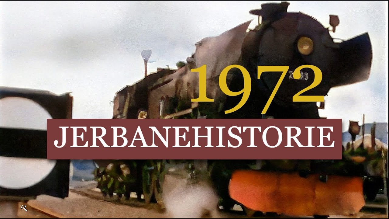 Jerbanehistorie -1972.  Dovregubben og de andre damplokomotivene.!