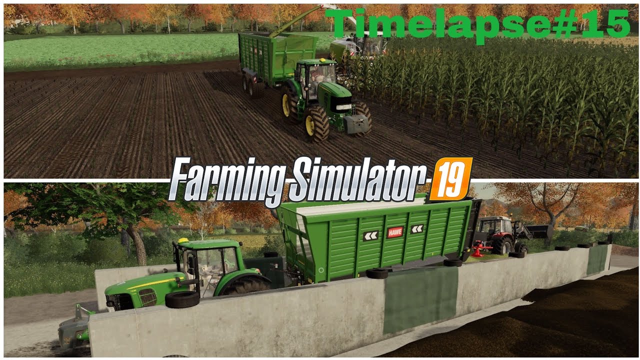 Ls19 Timelapse #15 M&uuml;hlenkreis Mittelland Seasons: Hei&szlig; auf Mais, 700 PS auf dem Acker🚜🌽(PS4)